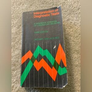 Interpretation Of Diagnostic Tests - Jacques Wallach, MD (Paperback, 1981)